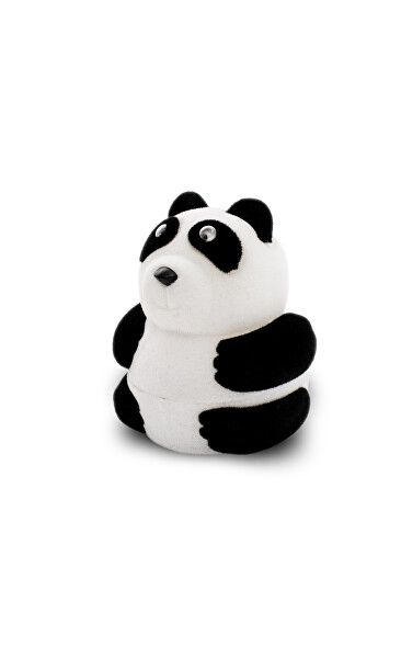 Velúr díszdoboz Panda maci KDET1