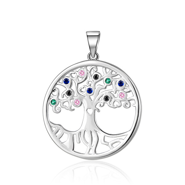Schicker Silberanhänger Glocke Baum des Lebens AGH179