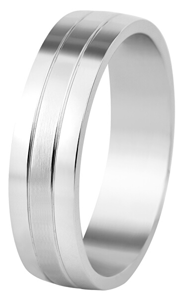 Snubní prsten z oceli SPP09