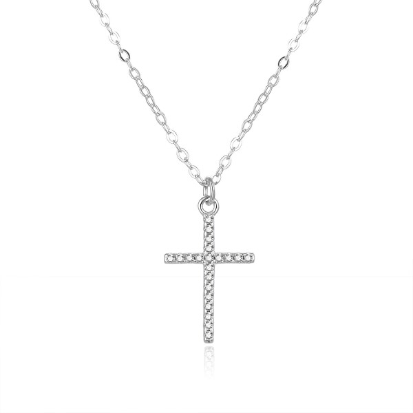Stříbrný náhrdelník s křížkem AGS849/47