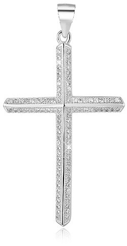 Stříbrný přívěsek Křížek AGH94