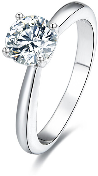 Stříbrný prsten s krystaly AGG200