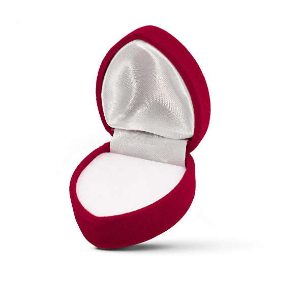 Romantická červená dárková krabička Srdce KS8