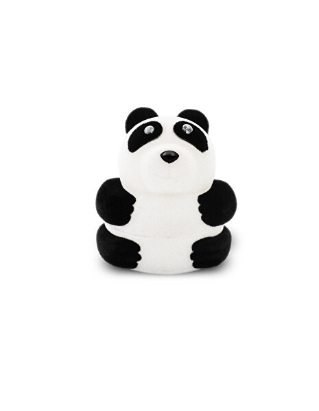 Semišová darčeková krabička Panda KDET1