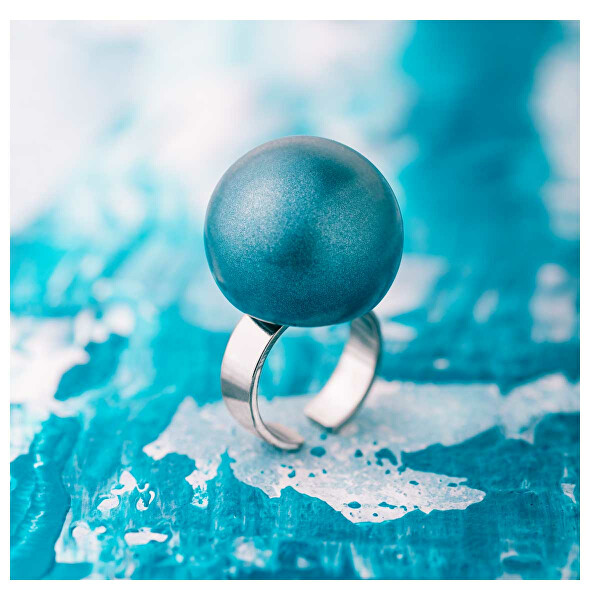 Originálne prsteň A100-18-4718 Blue Oceano