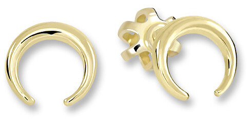 Piccoli orecchini minimalista in oro giallo 231 001 00642