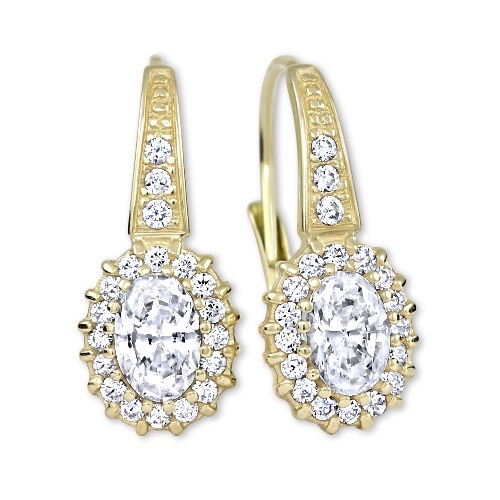 Luxus Ohrringe aus Gelbgold 239 001 00851