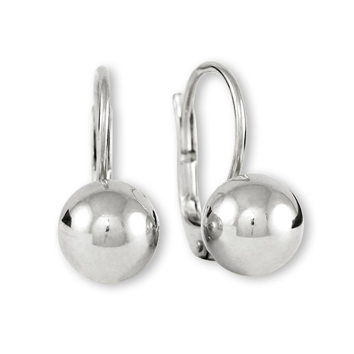 Minimalistische Ohrringe aus Weißgold 231 001 00474 07
