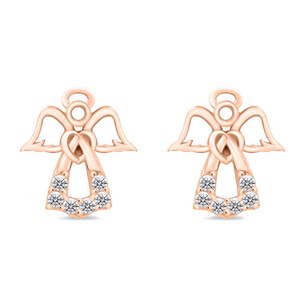 Incantevoli orecchini in oro rosa Angeli EA979RAU