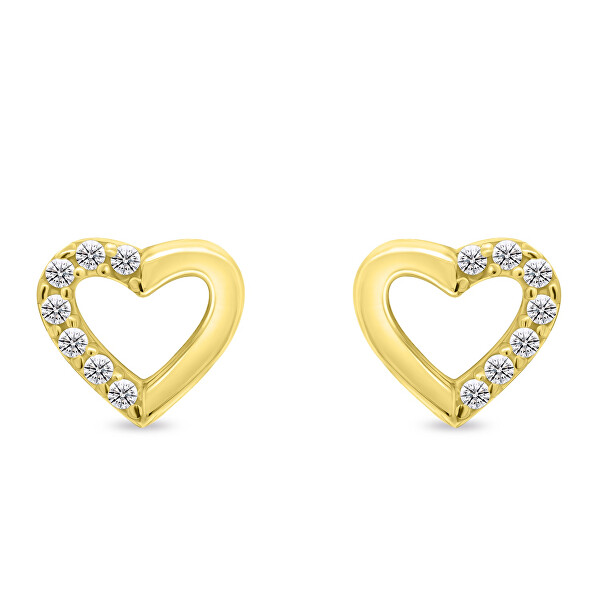 Romantische Ohrringe aus Gelbgold EA976YAU