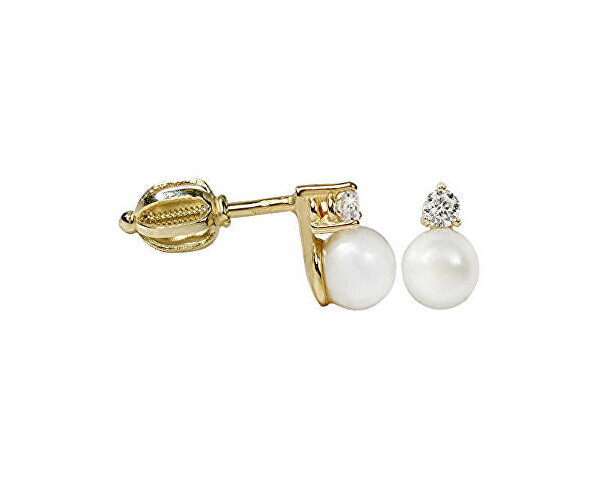 RomanticRomantici orecchini in oro con perla vera 745 235 001 00101 0000000