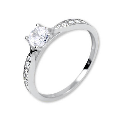 Nádherný prsten s krystaly 229 001 00753 07 - SLEVA