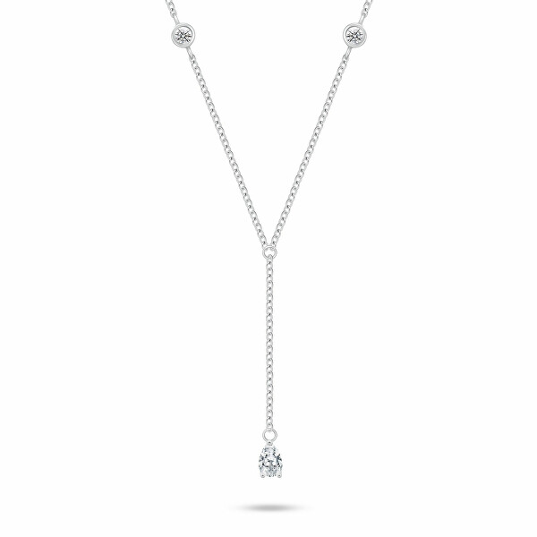 Collana elegante in argento da donna NCL179W