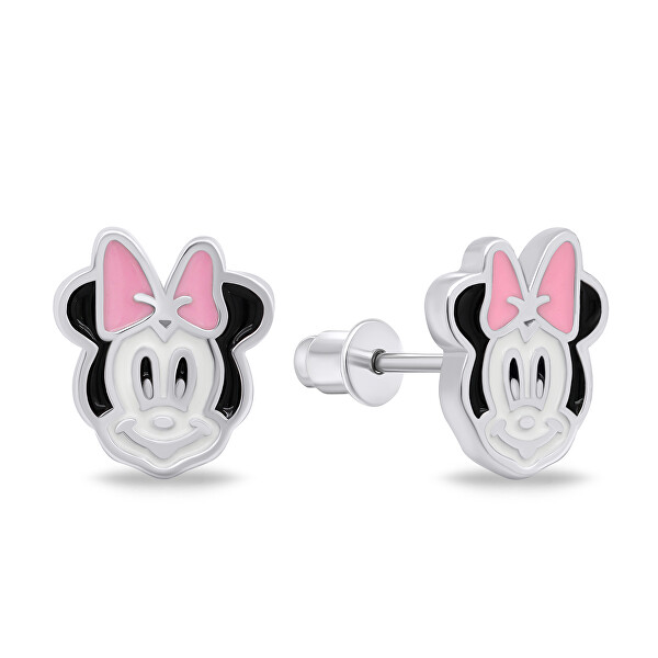 Giocosi orecchini in argento Minnie Mouse EA714W