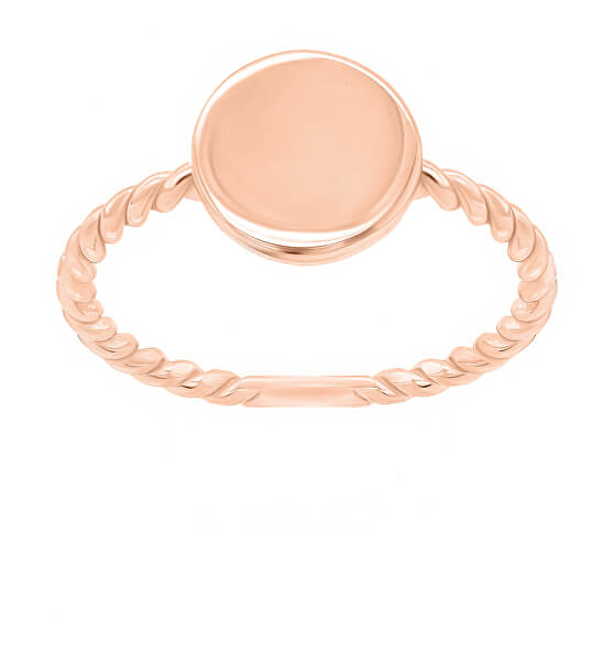 Minimalistischer Bronze Ring GR106R