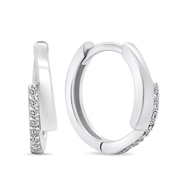 Orecchini fashion in argento con zirconi EA558W