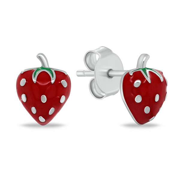 Orecchini originali in argento Fragole EA1066W