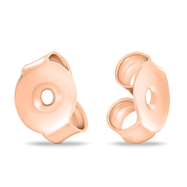 Bronzeverschlüsse für Ohrringe AC004R - 1 Paar