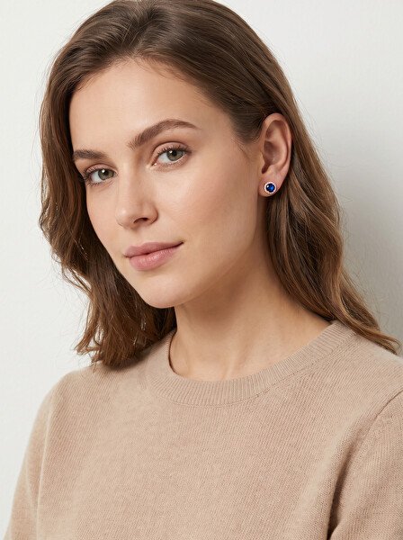 Cercei strălucitori bronz cu pietre de zircon EA601RB