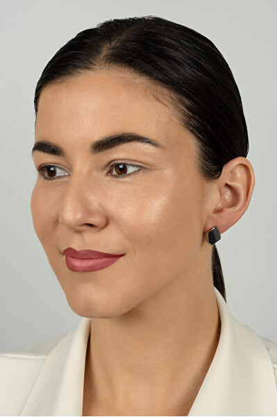 Elegantní minimalistické pozlacené náušnice EA1218Y