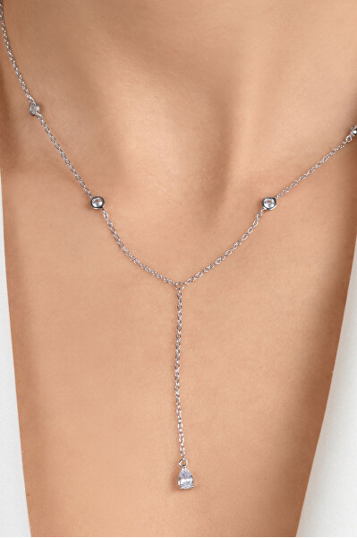 Collana elegante in argento da donna NCL179W