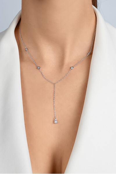 Collana elegante in argento da donna NCL179W