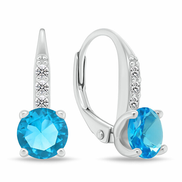 Elegantní stříbrný set šperků se zirkony SET274WAQ