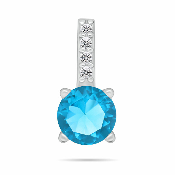 Elegantní stříbrný set šperků se zirkony SET274WAQ