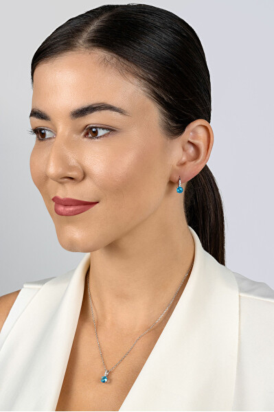 Elegantní stříbrný set šperků se zirkony SET274WAQ