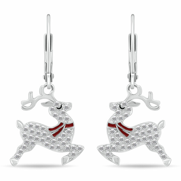 Hravé stříbrné náušnice Sob EA1246W