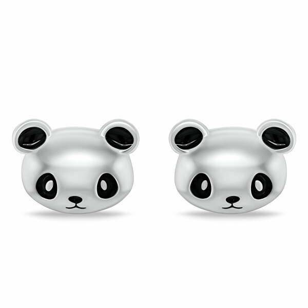 Orecchini esclusivi in argento Panda EA1112W