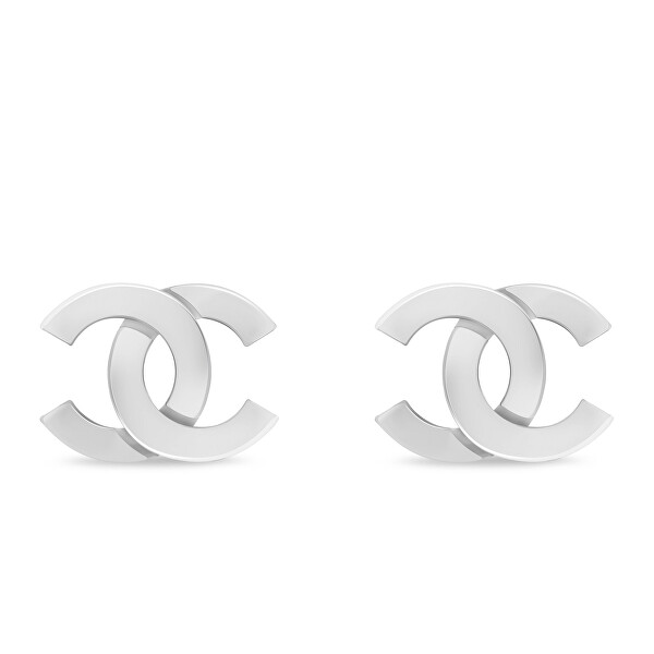 Orecchini minimal in argento World Icon EA1017W