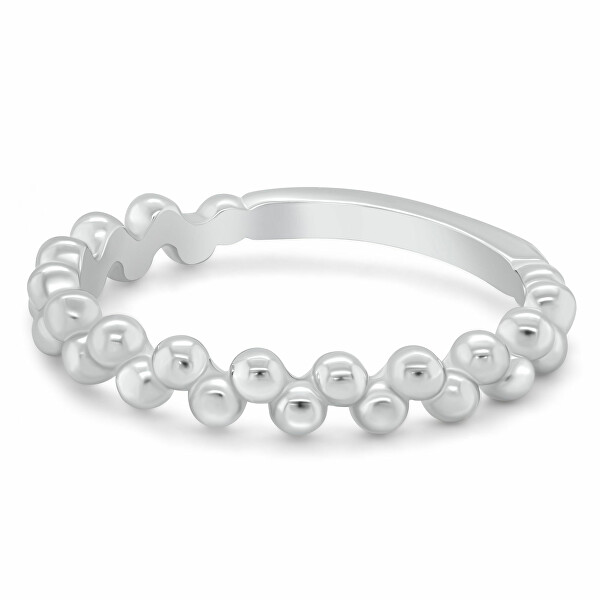 Minimalistický strieborný prsteň pre ženy RI159W