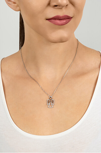 Něžný pozlacený náhrdelník Andělíček NCL41Y