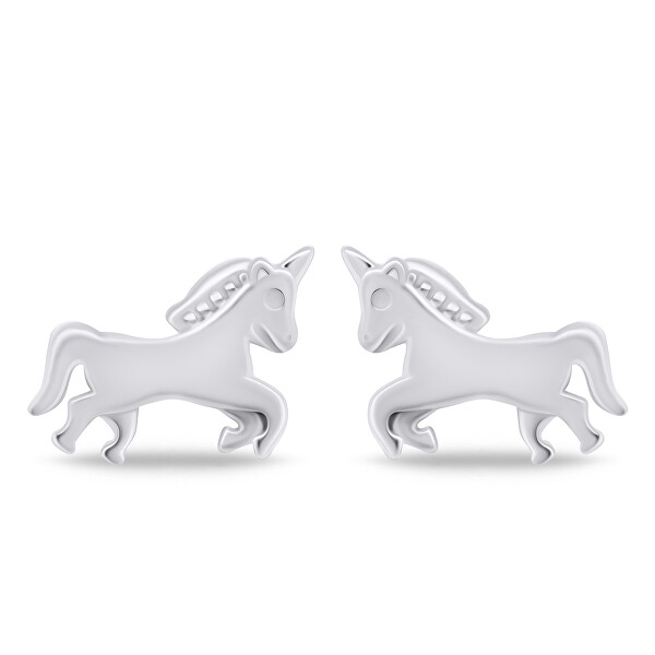 Orecchini in argento Unicorno EA821W