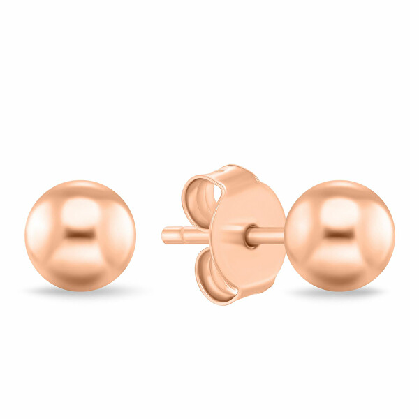 Pozlacená sada peckových náušnic SET297R (3 páry náušnic)