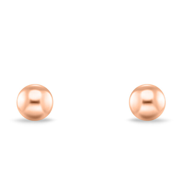 Pozlacená sada peckových náušnic SET297R (3 páry náušnic)