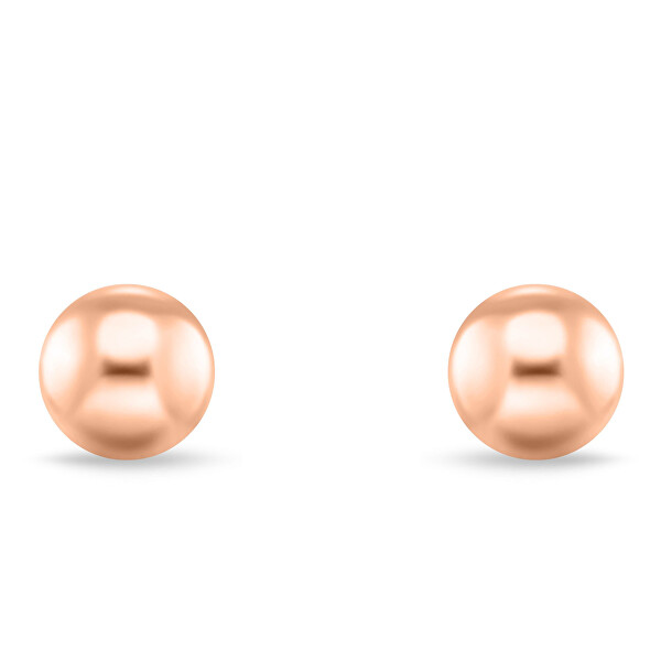 Pozlacená sada peckových náušnic SET297R (3 páry náušnic)