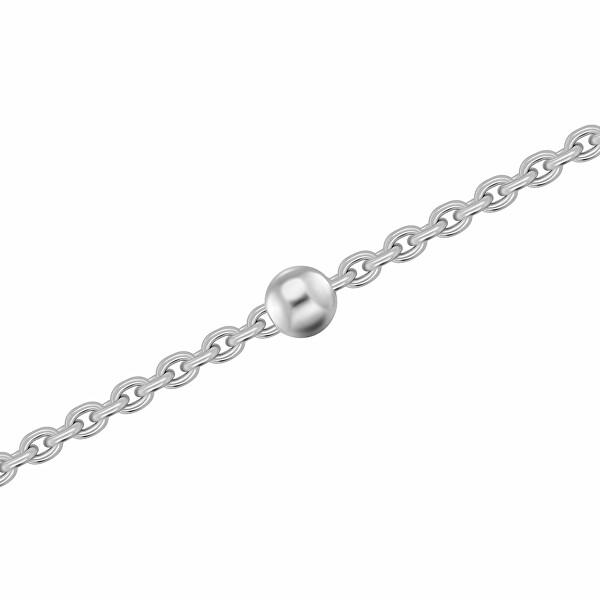 Catenina in argento con palline CN002W