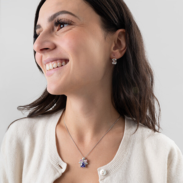 Třpytivé náušnice s kubickými zirkony 438 001 01771 04