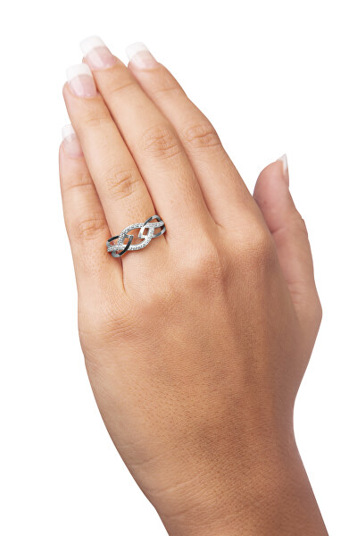 Úchvatný stříbrný prsten 426 001 00532 04