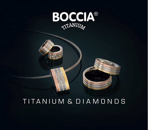 Titán gyűrű gyémántokkal 0135-02