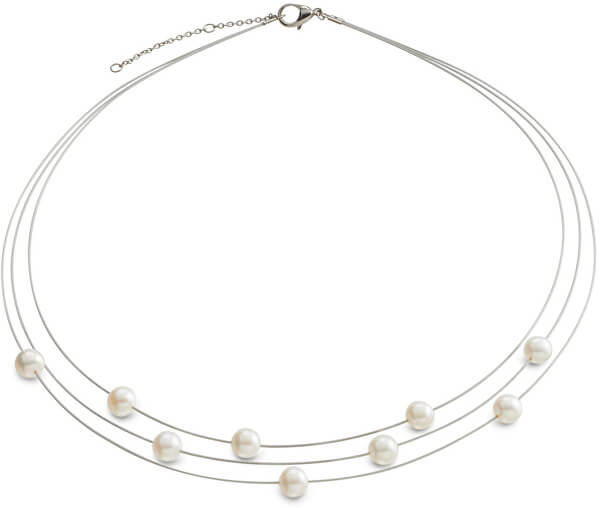 Nádherný perlový náhrdelník 08041-01