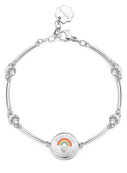 Bracciale in acciaio Maestra Chakra BHKB204 da donna