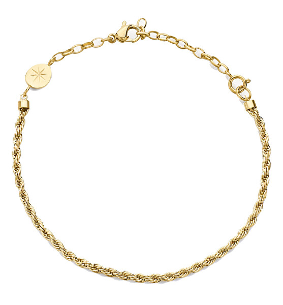 Elegante bracciale da donna in acciaio placcato oro Essential BNL056