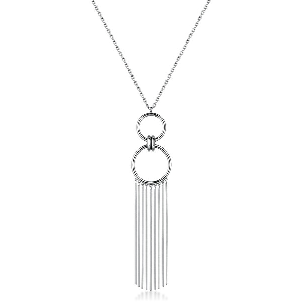 Elegantní ocelový náhrdelník pro ženy Aura BAU02
