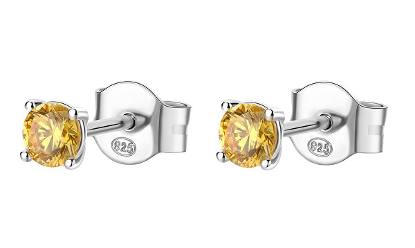 Bellissimi orecchini in argento Fancy Energy Yellow FEY37