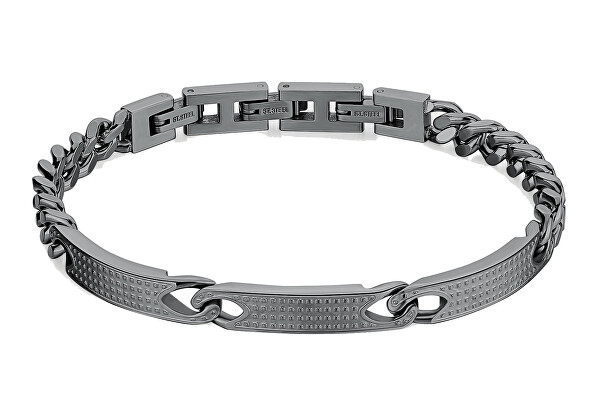 Bracciale da uomo in acciaio Bullet BUL58