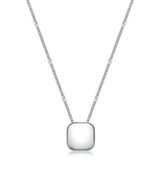 Minimalistický ocelový náhrdelník pro ženy Muse BUE01
