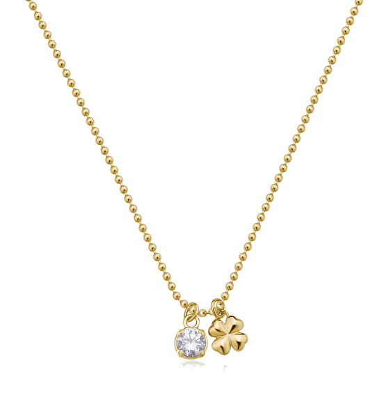 Nádherný pozlacený náhrdelník Desideri BEIN010